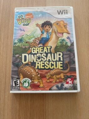 Go Diego Go Great Dinosaur Rescue game for Nintendo Wii (Q)